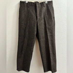 Vintage Thermo-King Wool Hunting Pants Size 8
